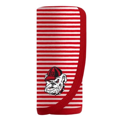 Image of Creative Knitwear College Baby NCAA Infant Striped /Solid Blanket, Unisex, One Size 37.5 X 33.5