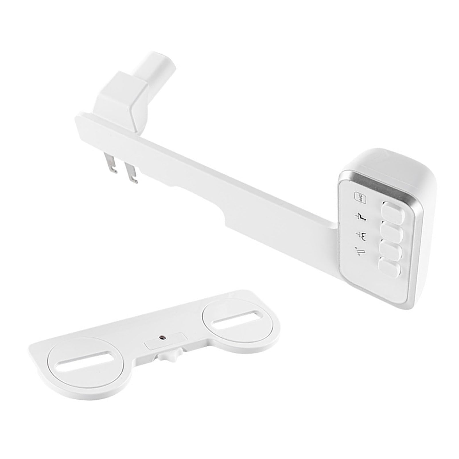 Bidet Sprayer with Folding Nozzle Bidet Toilet Sprayer None Electric Bidets Attachment for Small Bathrooms Adjustable Water Pressure Toilet Seat Attachment
