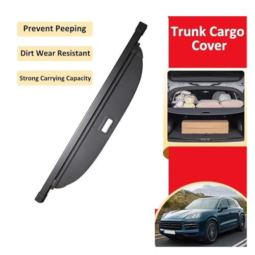 Cache bagages Cayenne E3 9YA étagère de coffre rétractable - 3