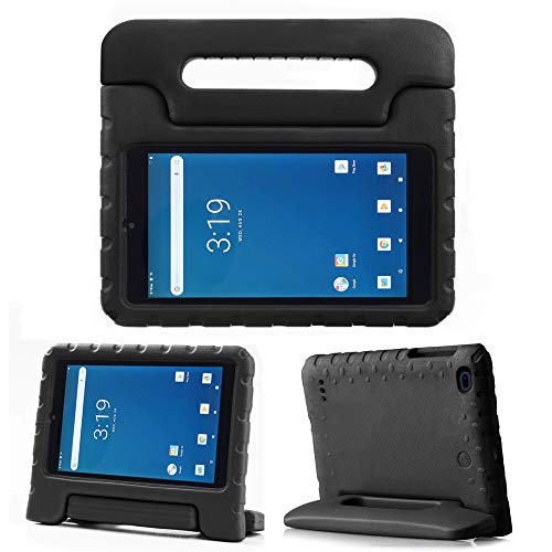 REGOKI Case for Onn 7â€, Surf Onn 7inch Tablet Case, Lightweight Handlestand Kids Cover Compatible with Walmart Onn 7inch Surf Tablet 2020/2019 (Model 100005206/100015685) (Black)