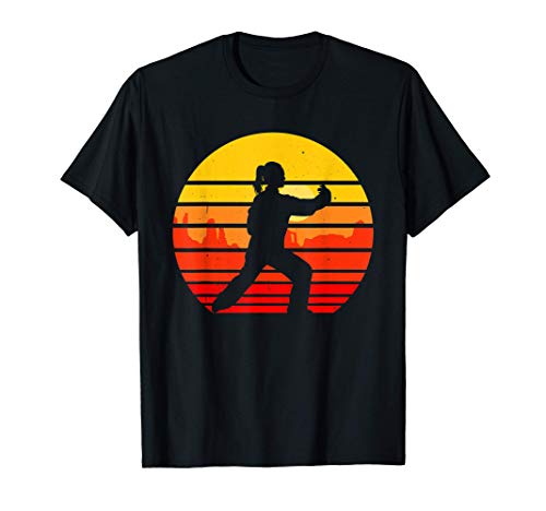 Antiguo luchador de Tai Chi Martial Arts Retro Qi Gong Camiseta