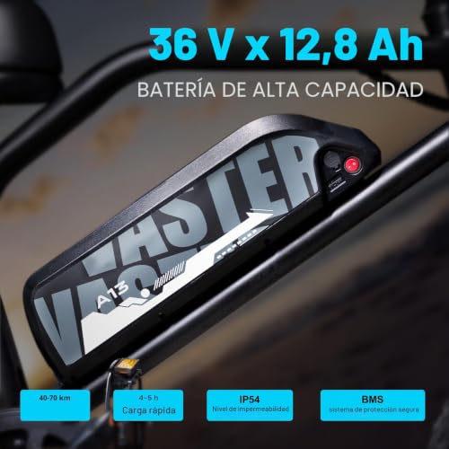 Miniatura 3 de A13 Bicicleta Eléctrica Montaña 16 X 3.0 Fat Tire, Batería Extraíble 36v 13ah, Pantalla Led, Velocidad Hasta 25km H, Alcance De 30-50 Km