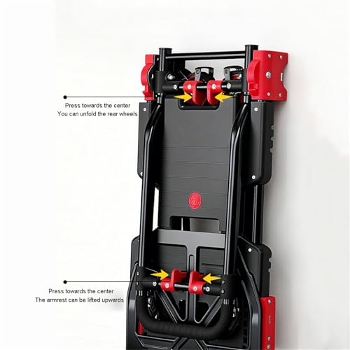 Chariot de courses pliable pour monter les escaliers sans fatigue - 7