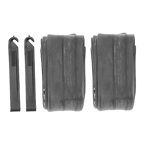 Abaodam 2 Pcs Cycling Tubes Kit Bike Tire Repair Tools Tube for Road Mountain Bikes