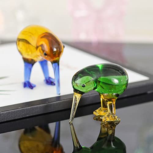 Figurines d'oiseaux en cristal blanc pour sublimer une table vide - 8