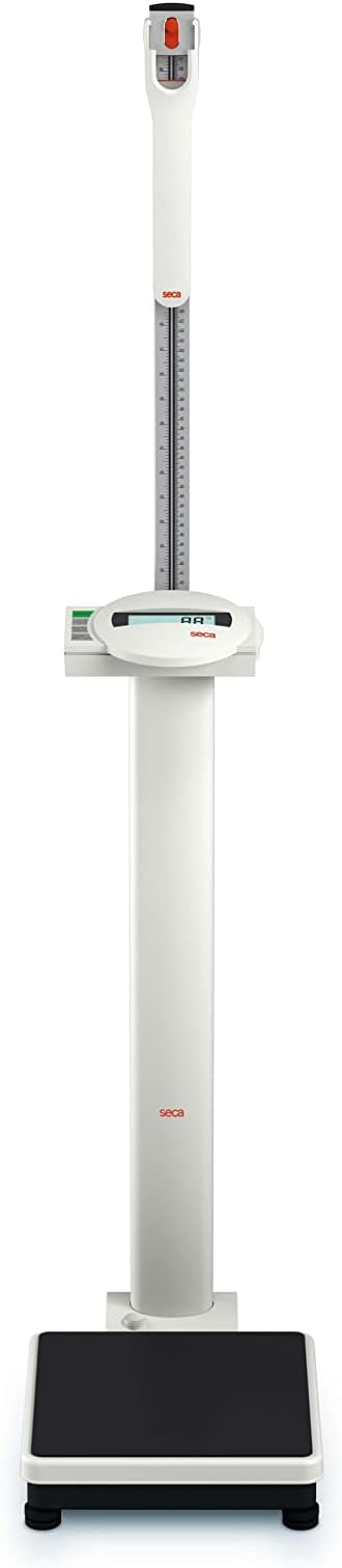 Seca 769 waist-high digital scale w/ height-rod (450 x 0.2 lb)