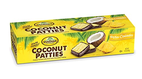 12 OZ Piña Colada Flavor Coconut Patties (6)