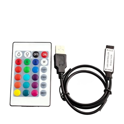 Télécommande sans fil LED pour rétroéclairage TV avec mini contrôleur