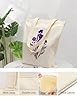 AILOONG Flat Tape Handle Tote Bag clean floral couture hand drawn icon whimsical petal radiance women icon 340g/m² thick fabric Replaces school bag #2