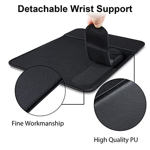 15W Wireless Charging Mouse Pad with Wrist Support, Fast Qi Wireless Charger Mouse Mat for iPhone 16/15/14/13/12/12 Pro/11/11Pro/XR/Xs/X, Samsung Galaxy S10/S9/S8 Plus Note 9/8 Multiple Devices - Image 6