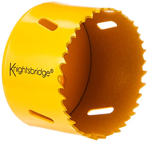 Knightsbridge HS70MM 70mm Bi-metal Holesaw, Yellow