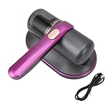 CHEOTIME Matratzenstaubsauger, 2 Saugstufen, Abnehmbarer 185-ml-Staubbehälter, Handstaubsauger für Bett, Sofa, Couch, Kinderbett