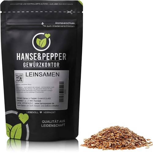 Leinsamen, braun, ganz (500g)