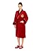Produktbild Groovy Damen-Bademantel mit Plateausohle, Harry Potter, Hogwarts Express, Polyester, Rot, Damen