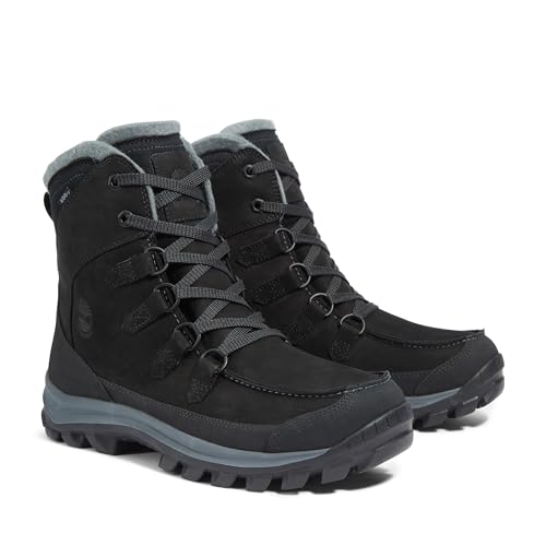 Timberland Timberland Men's Chillberg Insulated Waterproof Boot, Black, 7.5 Medium