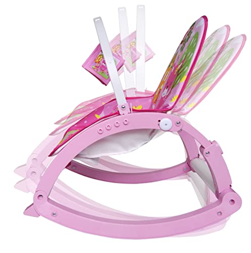 Cadeirinha 5 Em Um Bouncer Rosa Snack 20 Kg 5 Em 1 Luxo Cor:Rosa;Tamanho:Único;Gênero:Feminino