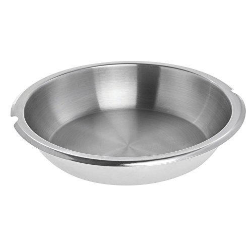 HUBERT Chafer Food Pan Round 4 1/5 Qt - 13 2/5 Dia x 2 1/2 H