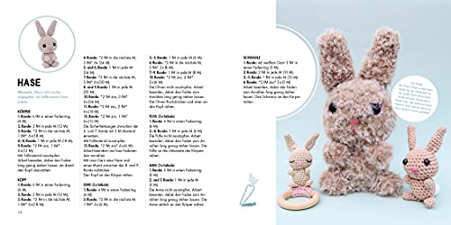 Mini-Amigurumis: 26 niedliche Tierchen häkeln