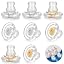 White 4pcs Gold 4pcs
