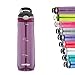 Contigo Ashland Autospout Agua con Pajita emergente, Botella Reutilizable sin BPA, antigoteo e Adecuada para Viaje, Gimnasio, Deporte, Bicicleta, 720 ml, Unisex-Adult, Passionfruit
