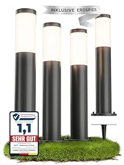 MATO 4x Wegeleuchten Außen...