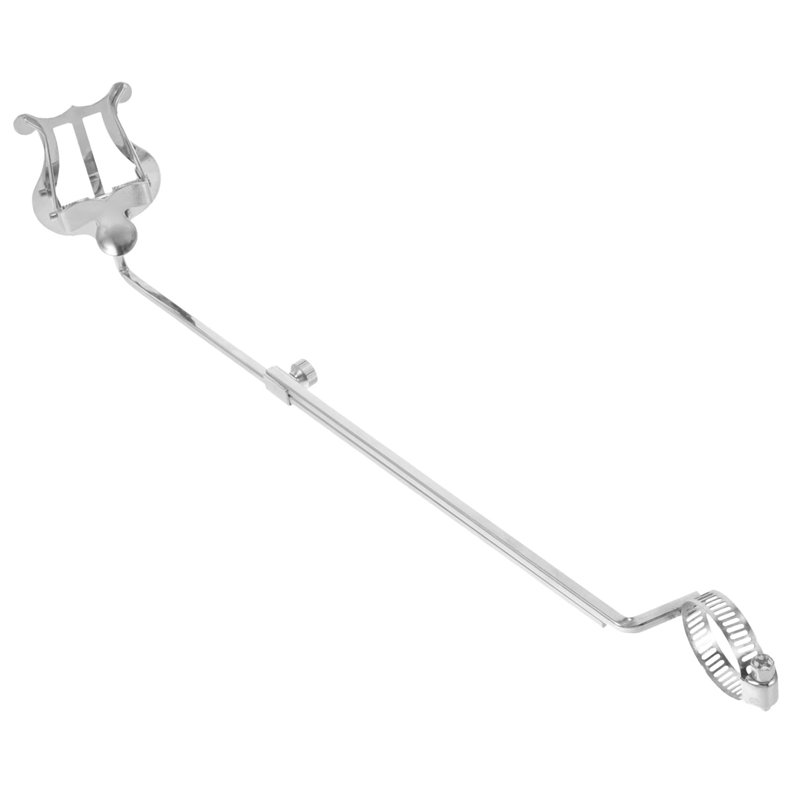 Toyvian Pince à Partition Accessoire en Fer Argenté pour Flûte Traversière Design Compact et Léger pour Débutants et Garçon et Filles en Pratique Musicale