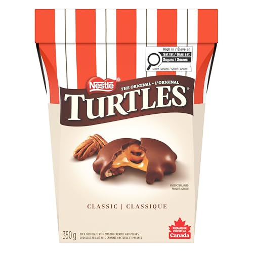 Nestle the Original Turtles 100% Pecan 350g/12.34oz Box {Imported from Canada}