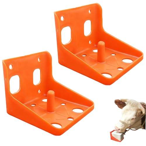 2 Pack Salt Block Holders for Livestock