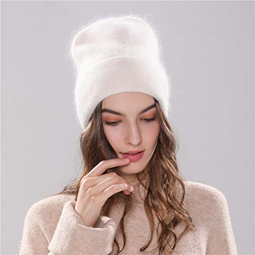 Bonnet tricoté haut de gamme pour femme accessoire d'automne et d'hiver chic