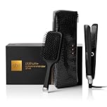 ghd - Styler Platinum + Gift Set - Hair Straightener (Black) - Cherry Chic Collection - Professional Advanced Styler - Without Excessive Heat - For Dyed and Sensitive Hair - Includes ghd Brush and