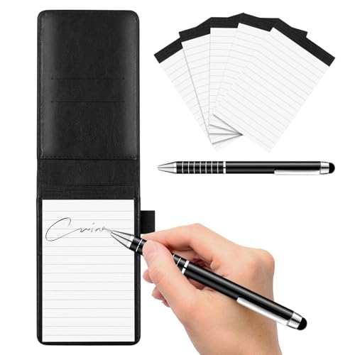Cuaderno de Bolsillo | Cuaderno de notas diario 7,6 x 12,7 centímetros | De Bolsillo Tamaño Pequeño,Para Trabajo Y Escuela Estudio Diario Oficina Viajes Estudiantes Y Reuniones De Negocios Us