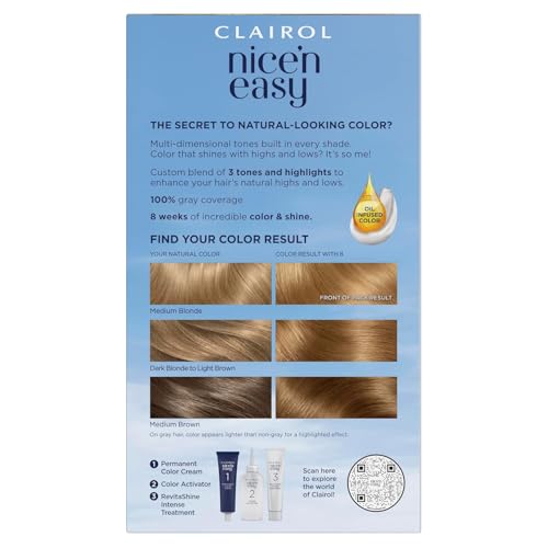 Nice'n Easy Color Permanente Rubio Medio Natural miniatura 2