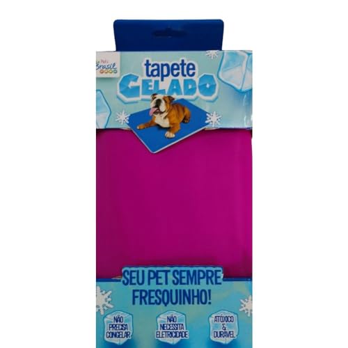 Tapete Gelado Rosa The Pets Brasil Tamanho P