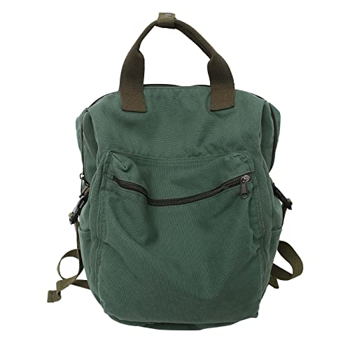 Image of MaxxCloud Vintage Denim Laptop Backpack Casual Canvas Daypack Handbag Purse Lightweight Rucksack Shoulder Bag