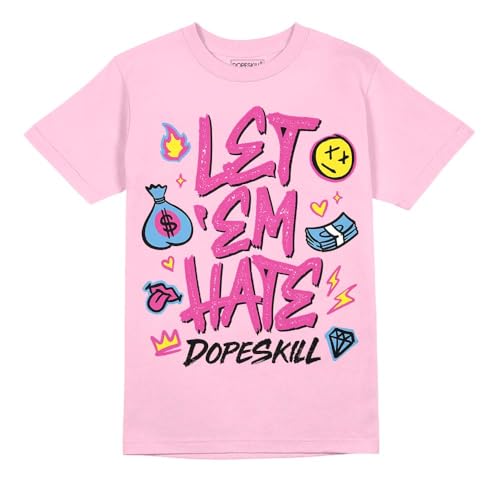 Image of DopeSkill Graphic Tee Streetwear Hip Hop Hypebeast Unisex T-Shirt Sneaker Colour Matching Shirts Inspired Motivation Quotes