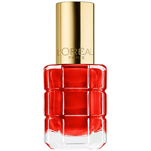 L 'L'Oreal Paris Nail Polish Oil Colour Enriched from Precious Oils, 446 Bonaparte Red