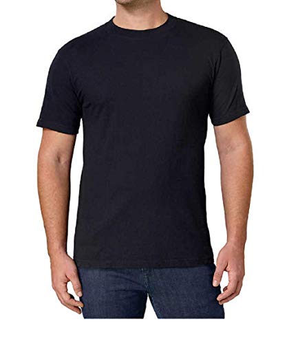 Kirkland Signature Men's Crew Neck Tee 100% Combed Heavyweight Cotton T-Shirts (Pack of 6)2