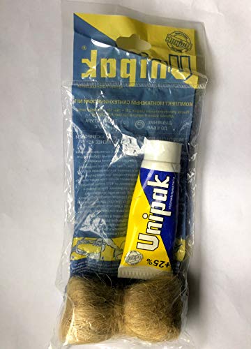 Thread Sealant, 25g Plumbing Flax/Hemp, 25g Pipe Sealing Paste Pipework - Thumbnail 3
