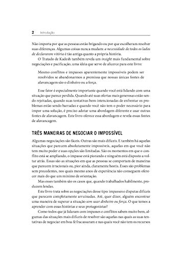 Acordos Quase Impossíveis: Como Superar Impasses e Resolver Conflitos Difíceis sem Usar Dinheiro ou