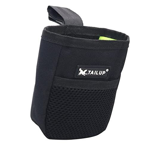 Homozy – Bolsa para petiscos para cães, bolso para treinamento de animais de estimação com cinto aju