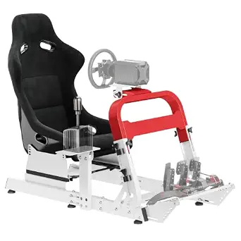ARES WING Adjustable Sim Racing Cockpit with Seat