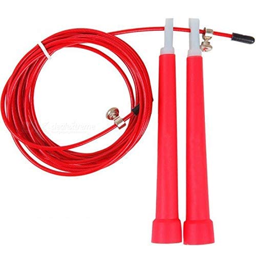 Adjustable Skipping Rope Suitable for Gym, CrossFit, Double Udders, Speed Jumping, Cardio and Weight Loss - for Men and Women, Pack of 1 | ES05-image-8