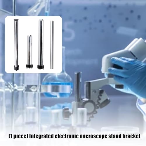 Colonne réglable pour microscope en fer pour laboratoires