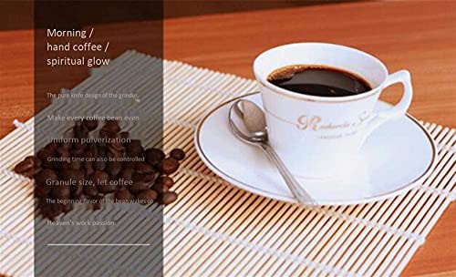 WGLL Molinillo de café eléctrico Molinillo de Especias - Amoladora de Cuchillas de Acero Inoxidable para Tuerca de… - Imagen 7