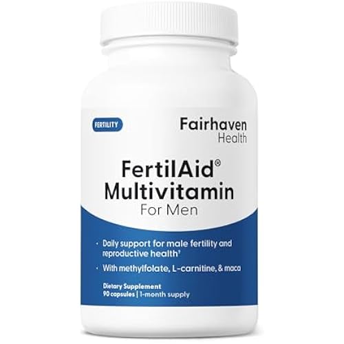 Fairhaven Health FertilAid for Men, 90 Capsules
