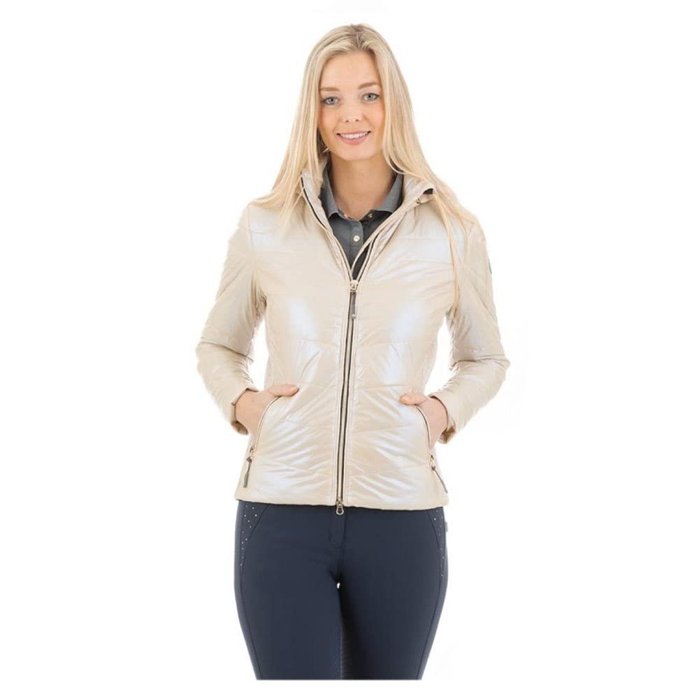 Veste Stepped Anky marron clair S contre le vent aux écuries