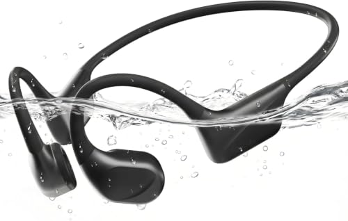 PSIER Hybrid Conduction Headphones with open-ear waterproof construction
