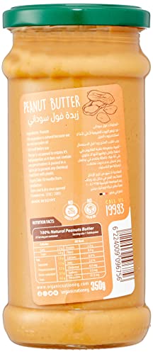 Organic Nation Peanut Butter,350 g
