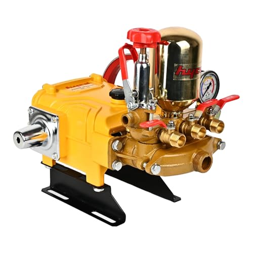 Image of HYCO Agriculture Power Sprayer Pump HTP NO 80 for Car, Bike Washer, Agriculture Tractor Mounted Sprayer, High Pressure Stainless Steel