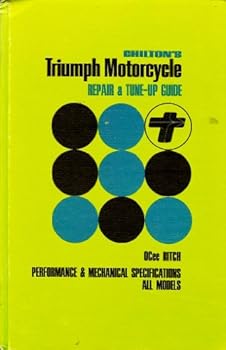 Hardcover Triumph Motor Cycle Repair and Tune-up Guide Book